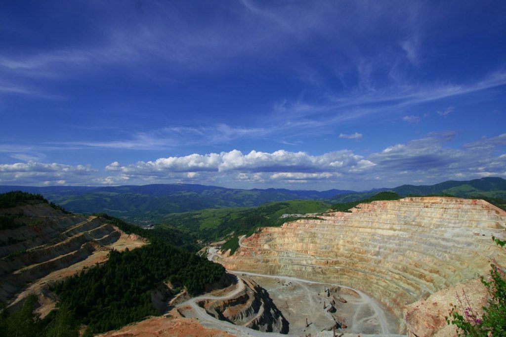 Abandoned mine site