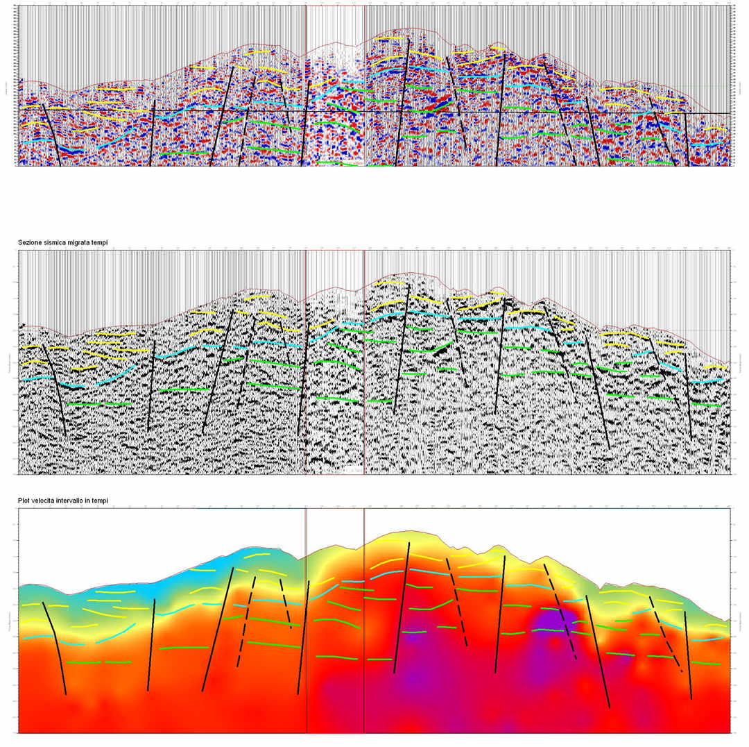 2D seismic reflection