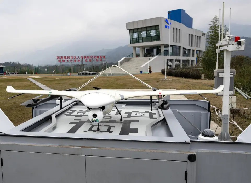 JOS-C800 drone hangar in Pengzhou