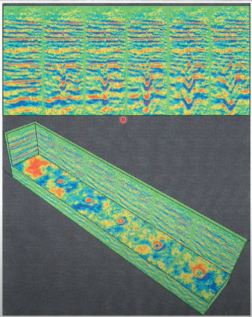 Time lapse 4d seismic data